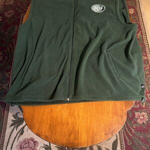 NFL Team Apparel Green Fleece Vest